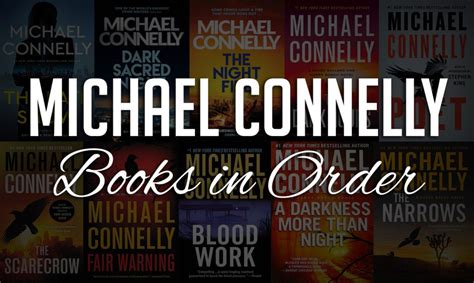 do you need to read michael connelly books in order